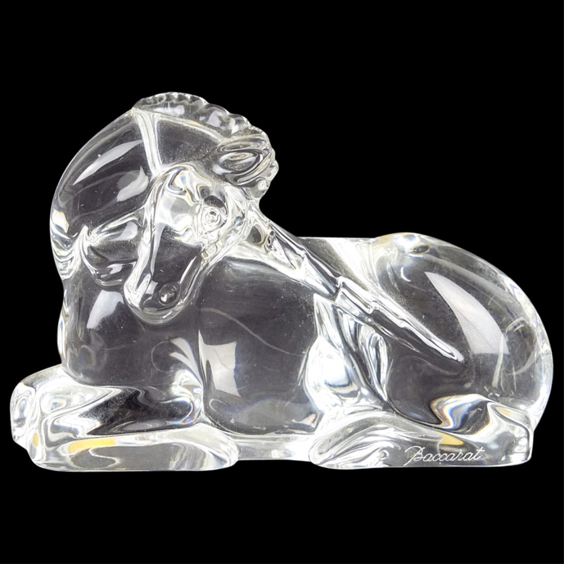 Vintage Baccarat Unicorn Figurine (1 of 6)