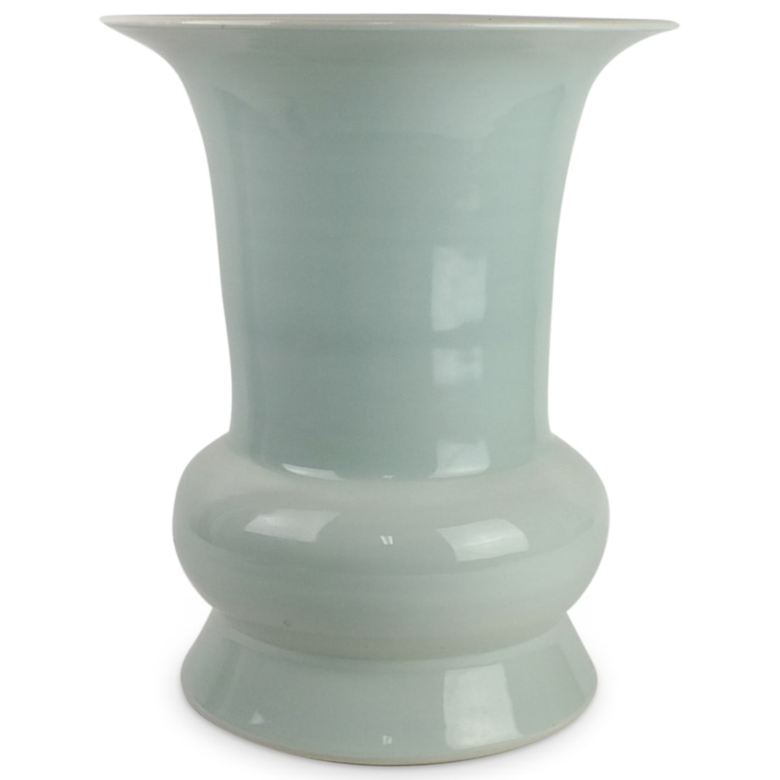 Large Chinese Celadon Porcelain Vase (1 of 3)