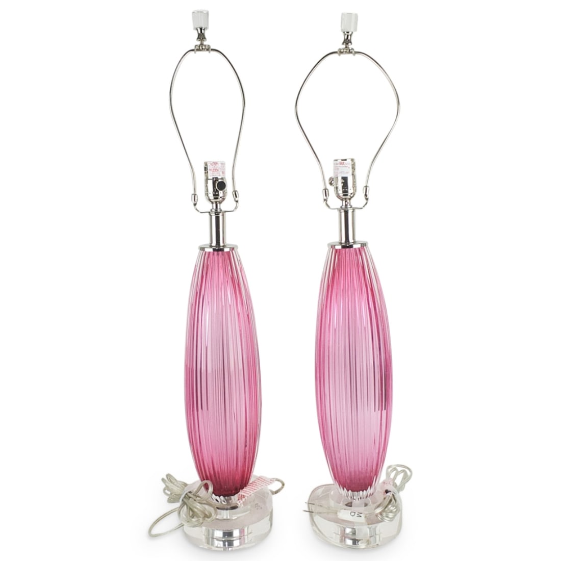 Pair of Murano Lamps (1 of 4)