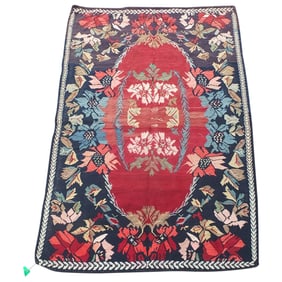 Semi Antique Karabagh Wool Rug