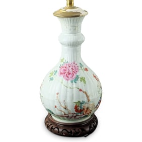 18th/19th C. Chinese Porcelain Lamp