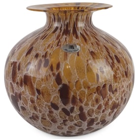 Vintage Italian Murano Art Glass Vase