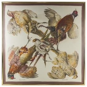 Vintage Hermes "Belle Chasse" Scarf