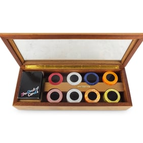 Mark Cross Poker Set