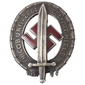 German WWII Coburg Badge