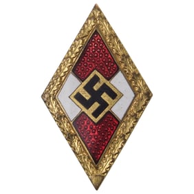 German WWII Youth Member Honor Badge