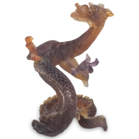 Daum France Dragon Figurine
