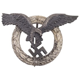 German WWII Luftwaffe Pilot Badge