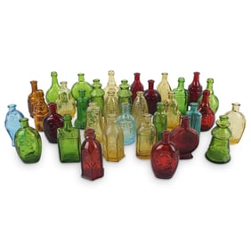 Collection of Wheaton Miniature Glass Bottles