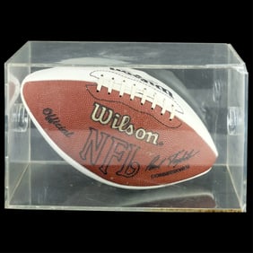 Autographed NFL Football Memorabilia