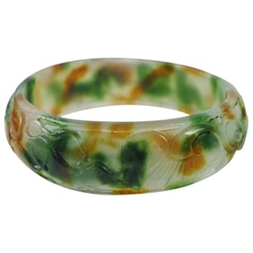 Chinese Jadeite Bangle Bracelet