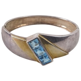 Vintage Art Deco Sterling Silver Bracelet