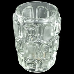 Vintage Bohemian Glass Vase