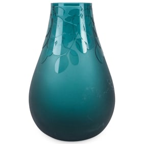 Large Ken Benson Glass Vase