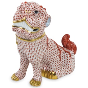 Large Herend Porcelain Figurine