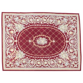 Semi Antique French Aubusson Tapestry Rug