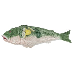 Large Italian Vetri Faience Serving Dish