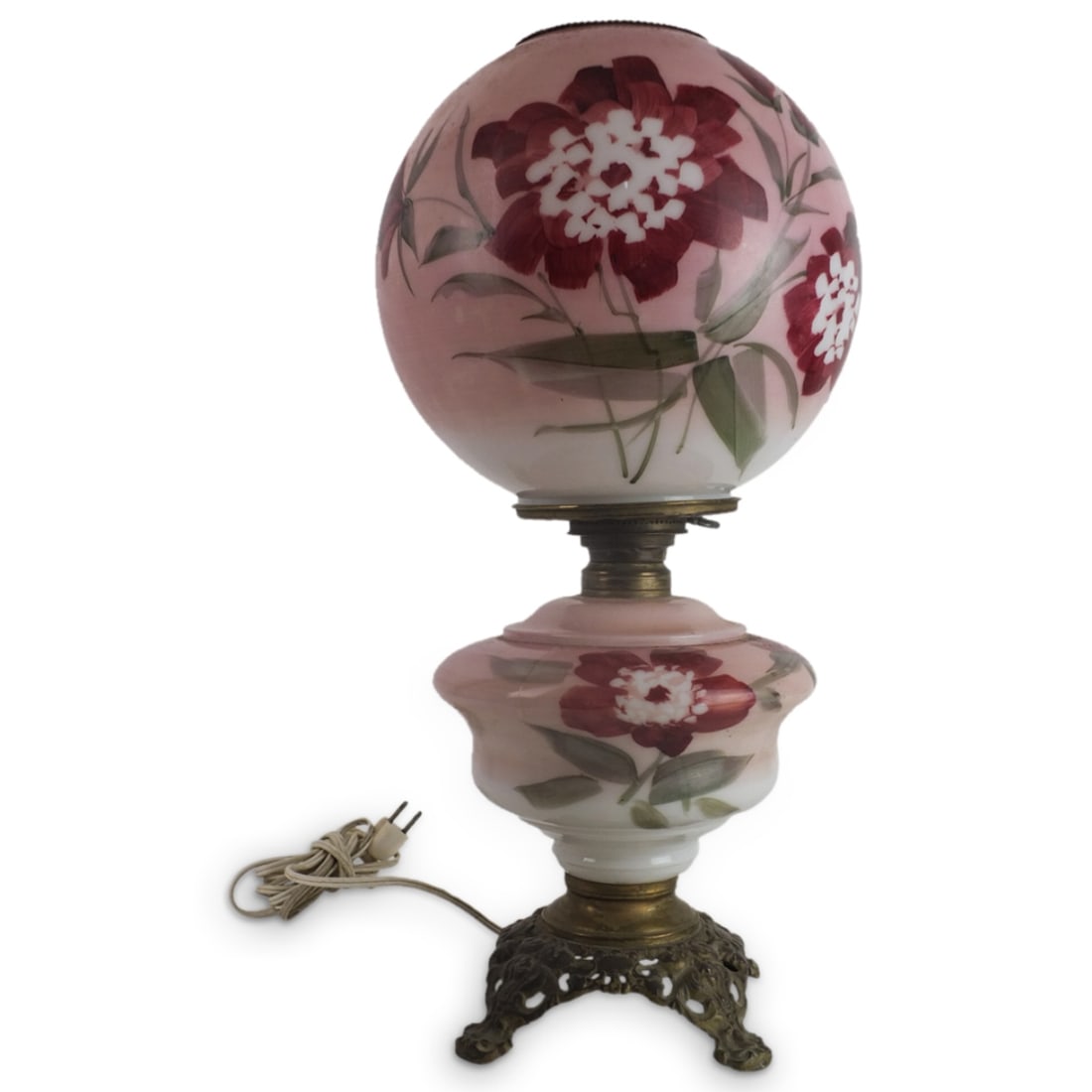 Antique "Gone With The Wind" Lamp (1 of 2)