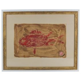 Style of: Jasper Johns, American (Born 1930)