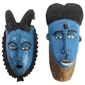 Grouping of African Masks