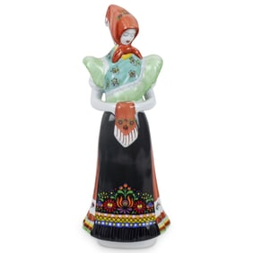 Vintage Hollohaza Porcelain Figurine