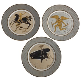 Set of Salvador Dali Porcelain Plates