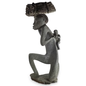 Large African Stoneware Sculpture