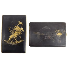 Grouping of Japanese Cigarette Cases