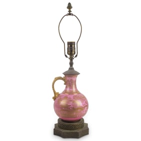 Pssbly: Royal Worcester Porcelain Lamp
