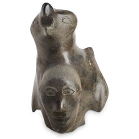 Vintage North American Eskimo Sculpture
