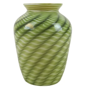 Louis Comfort Tiffany Glass Vase