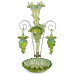 Antique Victorian Style Centerpiece / Epergne