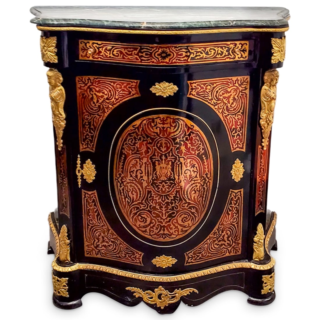 Antique French Napoleon III Style Cabinet (1 of 10)