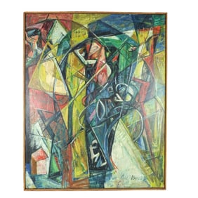 Attrib: Paul Burlin, American (1886 - 1969)