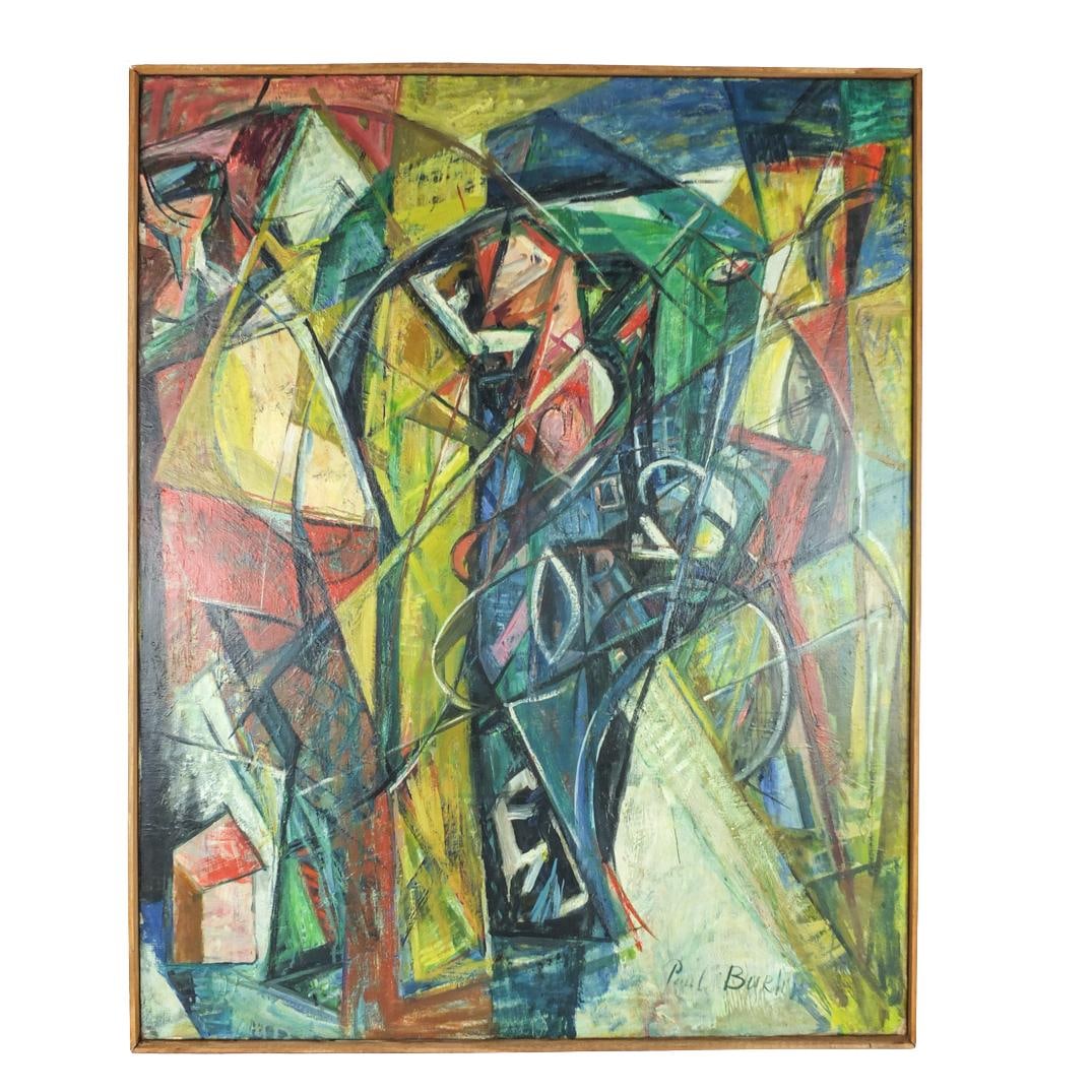 Attrib: Paul Burlin, American (1886 - 1969) (1 of 6)