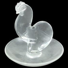 Lalique Crystal Ring Holder