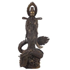 20th Century Chinese Bronze Sculpture