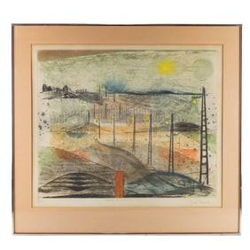 Jean Carzou, French / Armenian (1907 - 2000)