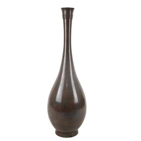 Japanese Bronze Vase