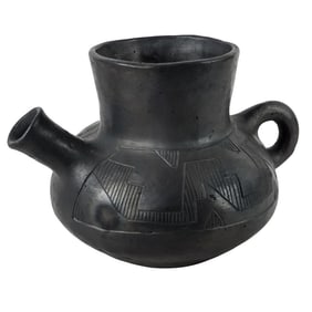 Vintage Pre-Colombian Style Vessel
