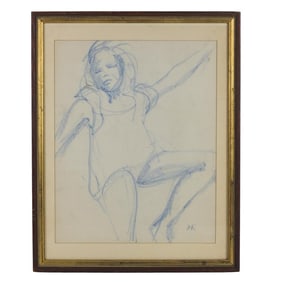 Attrib: Oskar Kokoschka, Austrian (1886 - 1980)