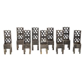 Lot of Vintage Judaica Menorah Candle Holders