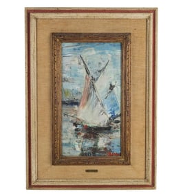 Borrani (20th Century) Oil on Panel