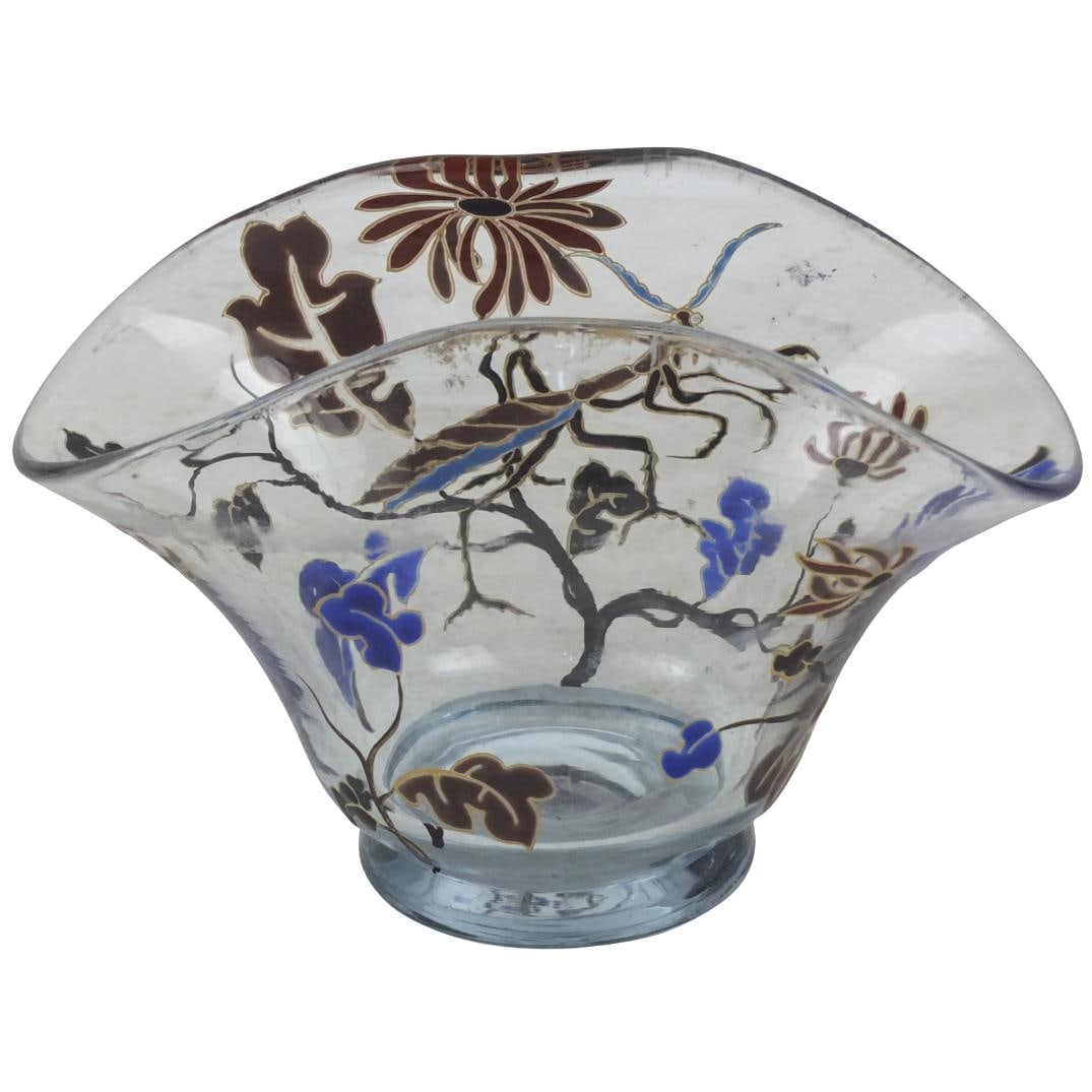 Cristallerie D'emile Galle Glass Vase (1 of 6)