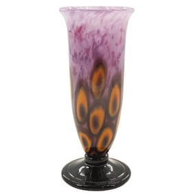 Vintage Schneider Glass Vase