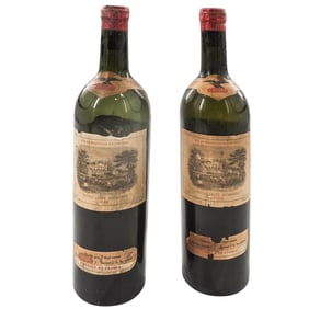 Vintage 1925 Chateau Lafite Rothschild Bottles