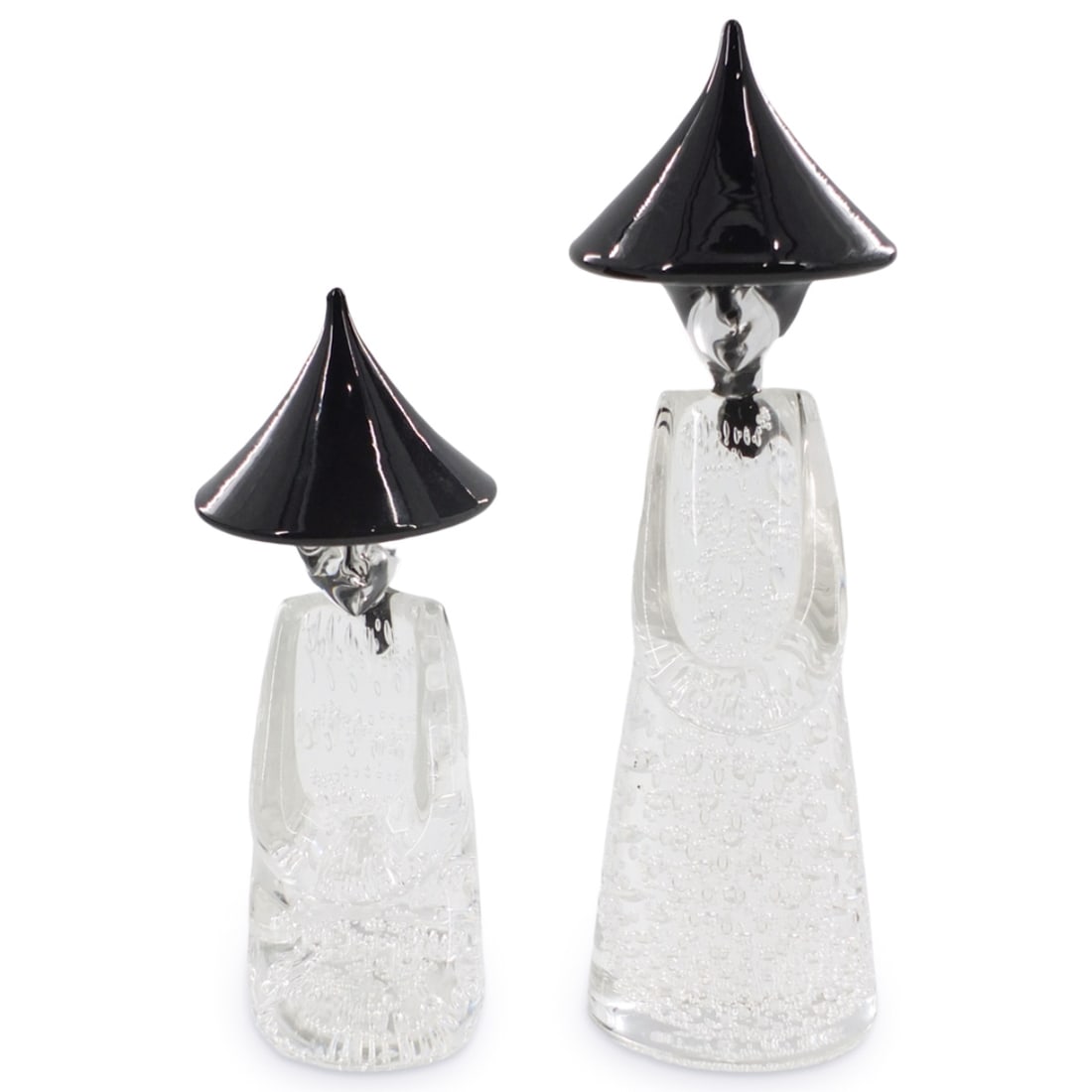 Pair of Murano Glass Oriental Figures (1 of 5)