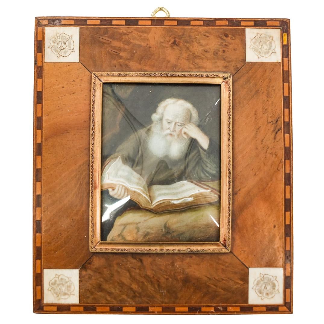 Antique Miniature Portrait by Salomon Koninck (1 of 3)