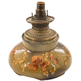 Antique Wardle Pottery Lamp