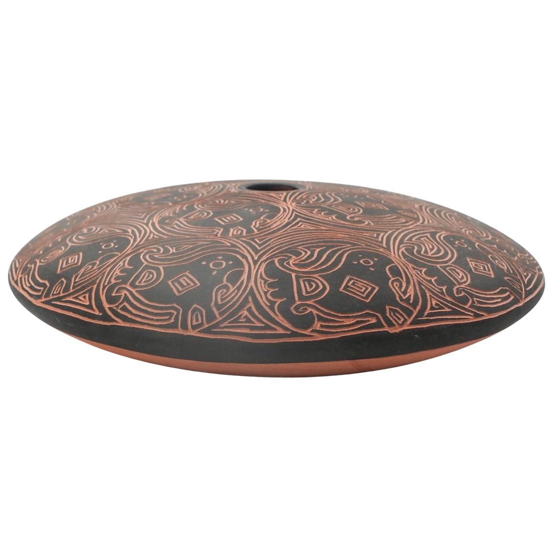 Native American Acoma Vase by Eric Louis (1 of 3)